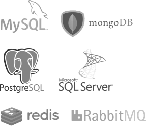 Sporty Systems - MySQL, mongoDB, PostgreSQL, SQL Setver, redis, RabbitMQ